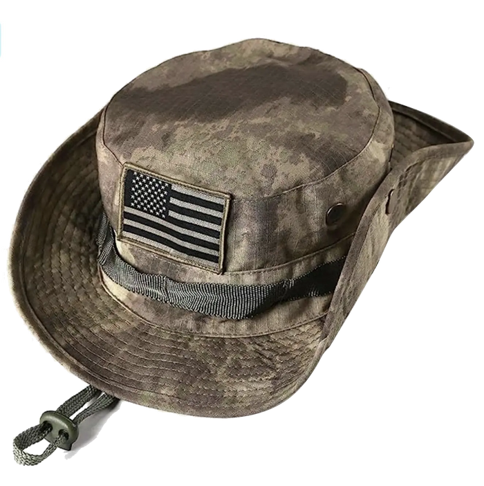 USA Bucket and Boonie Patriotic Hat Assortment Floor Display - 18 Pieces Per Retail Ready Display 88536 NOVELTY INC