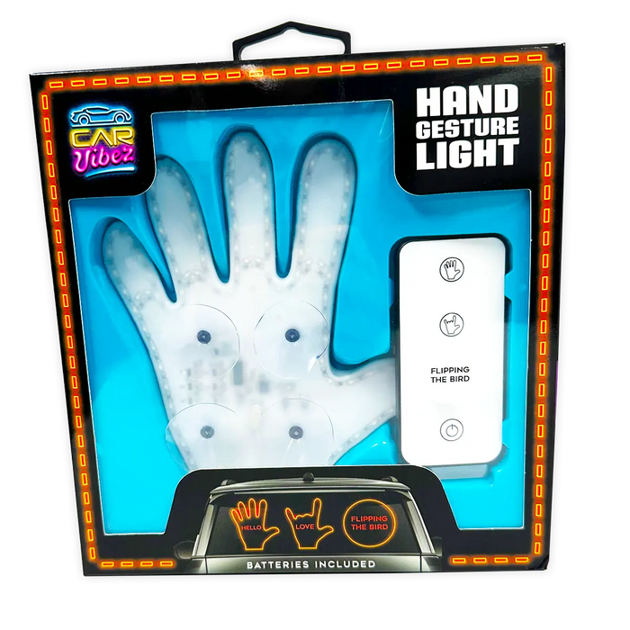 Waving Hand Car Accessories Assortment Floor Display - 18 Pieces Per Retail Ready Display  88537 NOVELTY INC