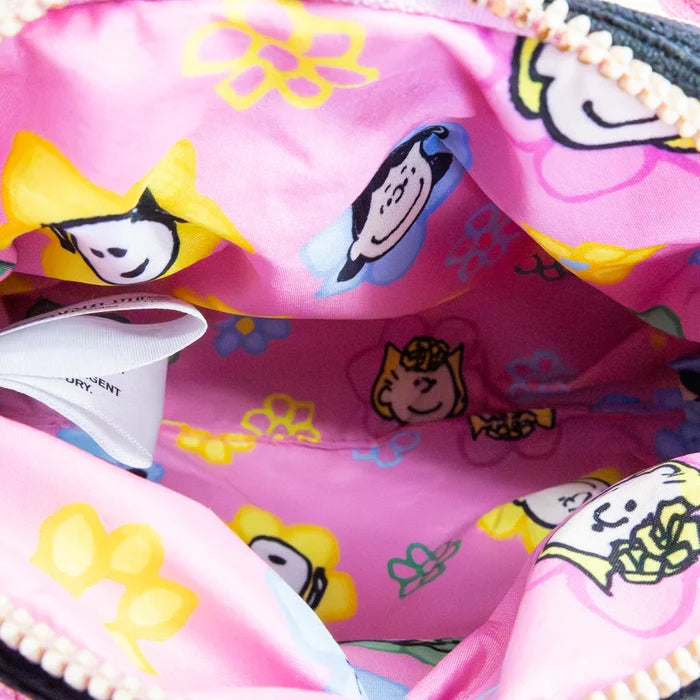 Whatever! Makes You Happy - Peanuts Sherbet Spring Snoopy Figural Corduroy Crossbody Bag