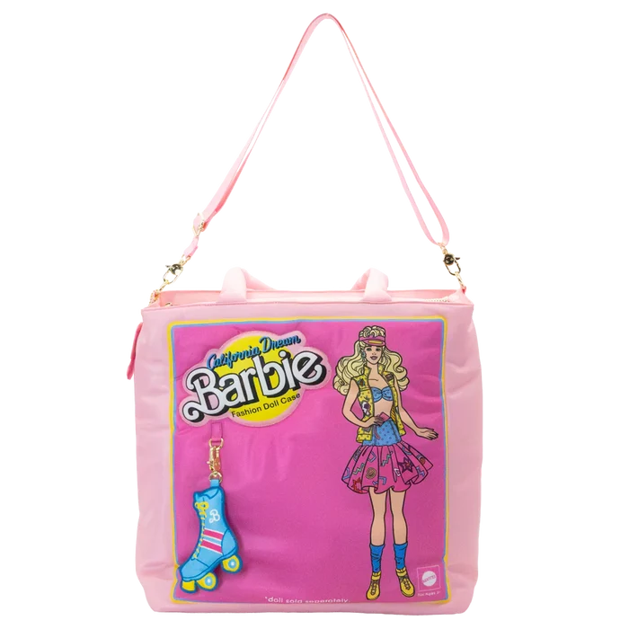 Whatever! Makes You Happy Barbie California Dreamin' Carrying Case Puffy Tote Bag