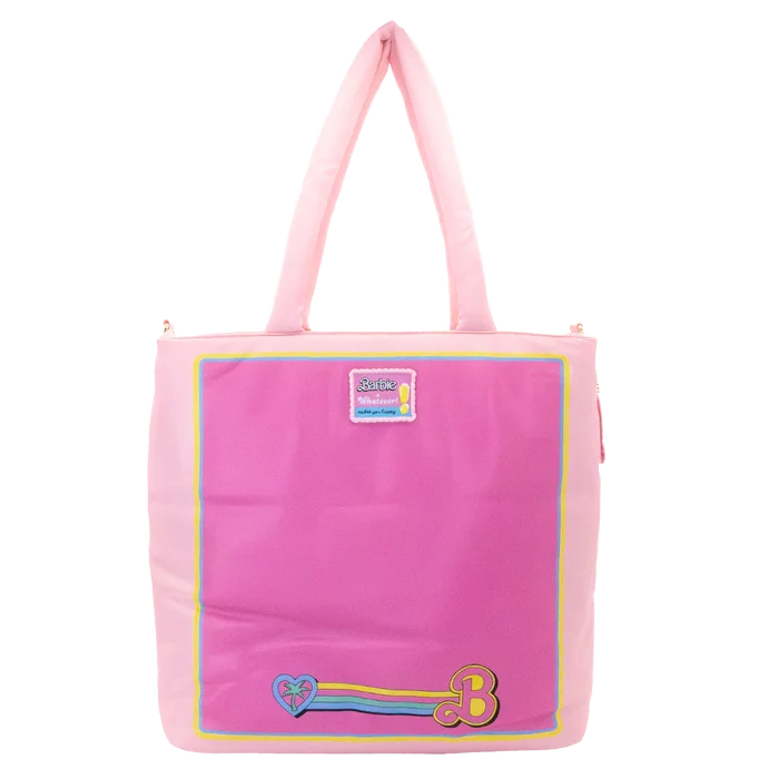 Whatever! Makes You Happy Barbie California Dreamin' Carrying Case Puffy Tote Bag