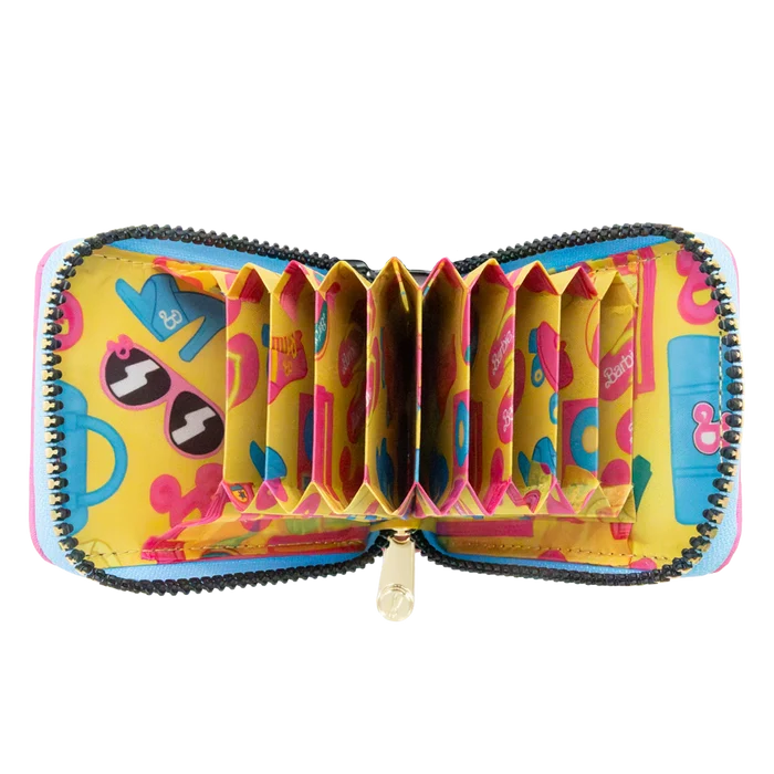 Whatever! Makes You Happy Barbie California Dreamin' Paper Doll Accordian Wallet