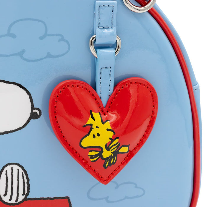 Whatever! Makes You Happy Peanuts Snoopy Happiness Is A Good Friend Bowler Crossbody Bag