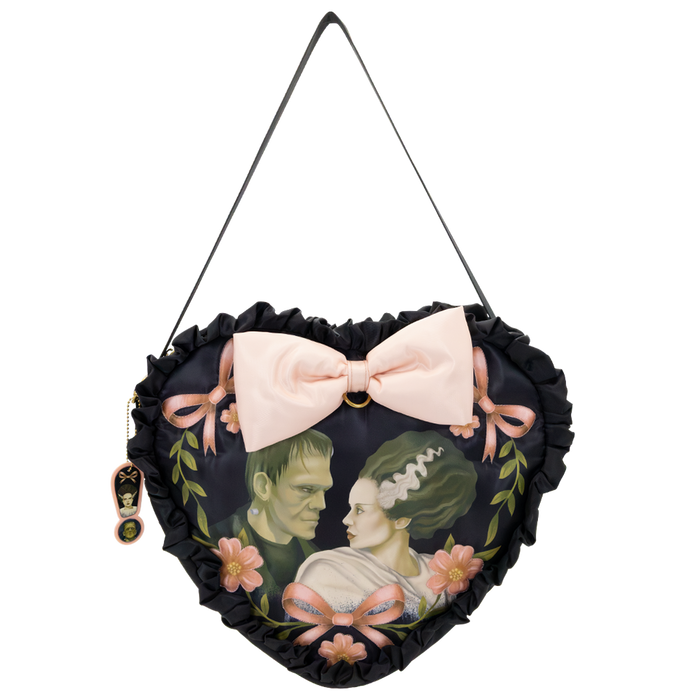 Whatever! Makes You Happy Universal Monsters Coquette Frankie & Bride Oversized Heart
