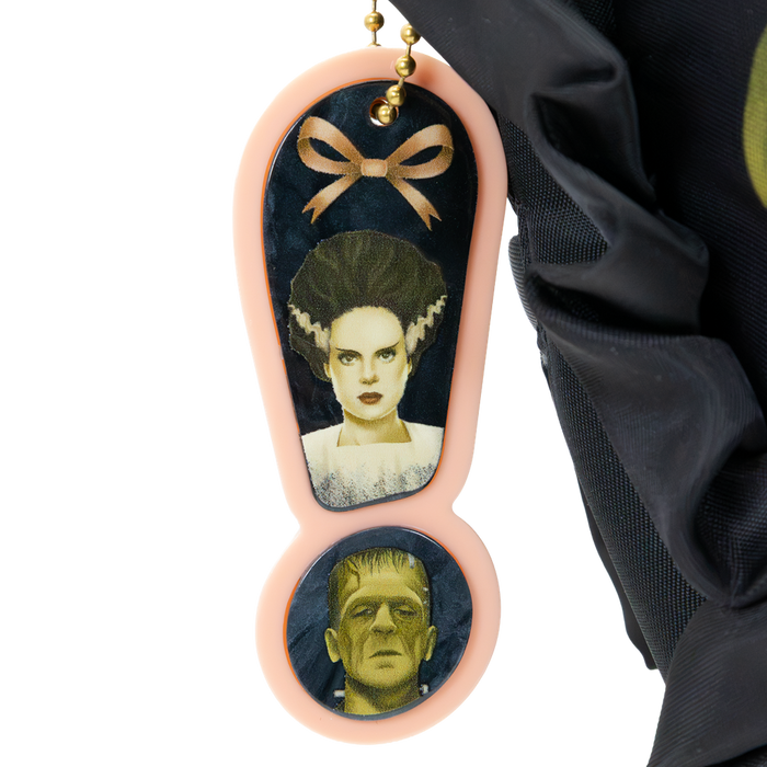 Whatever! Makes You Happy Universal Monsters Coquette Frankie & Bride Oversized Heart