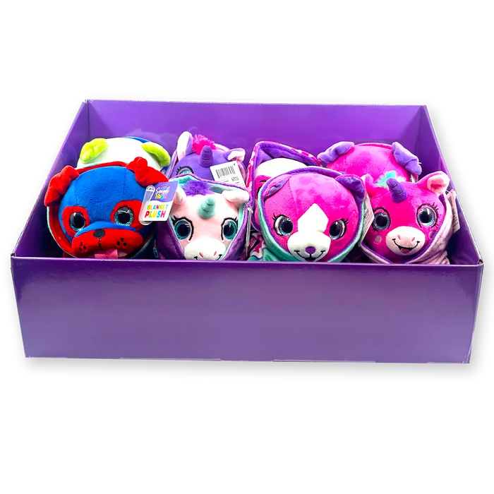 Wholesale Kids Blanket Plush - 8 Pieces Per Display 24395 KIPP BROTHERS