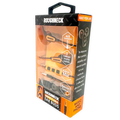 Wired Earbuds with Mic - 3 Pieces Per Pack 24539 ROUGHNECK