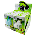 Wireless Headphones Youth with Aux Cable - 6 Pieces Per Retail Ready Display 23724 GADGET GEAR