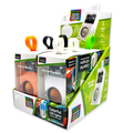 Wireless Speaker Transparent with LED Lights - 6 Pieces Per Retail Ready Display 23870 NOVELTY INC