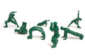 Yoga Joe Series 2 Green Figures