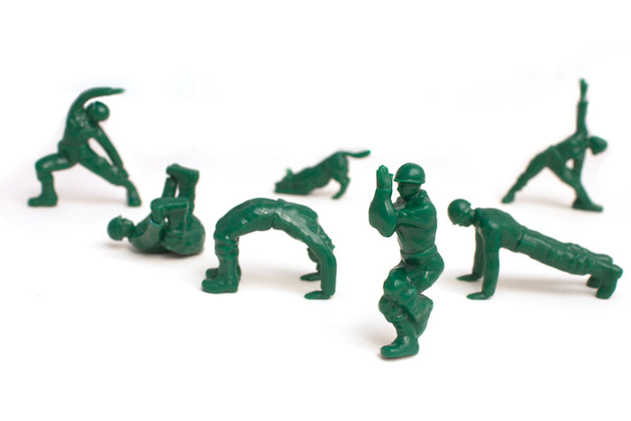 Yoga Joe Series 2 Green Figures