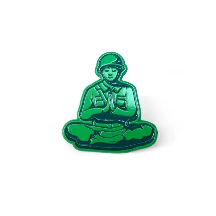Yoga Joe's Enamel Pin