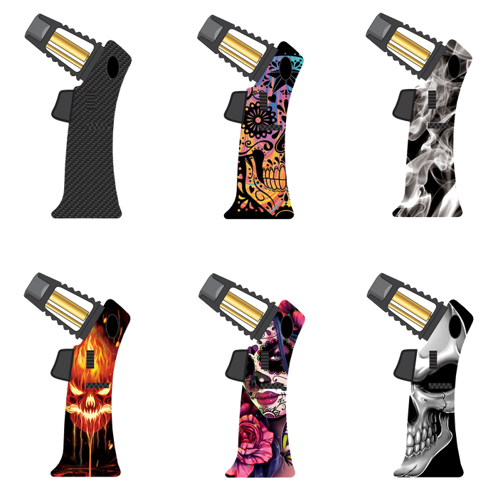 Zinc Torch Lighter- 6 Pieces Per Retail Ready Display 23118 SMOKEZILLA