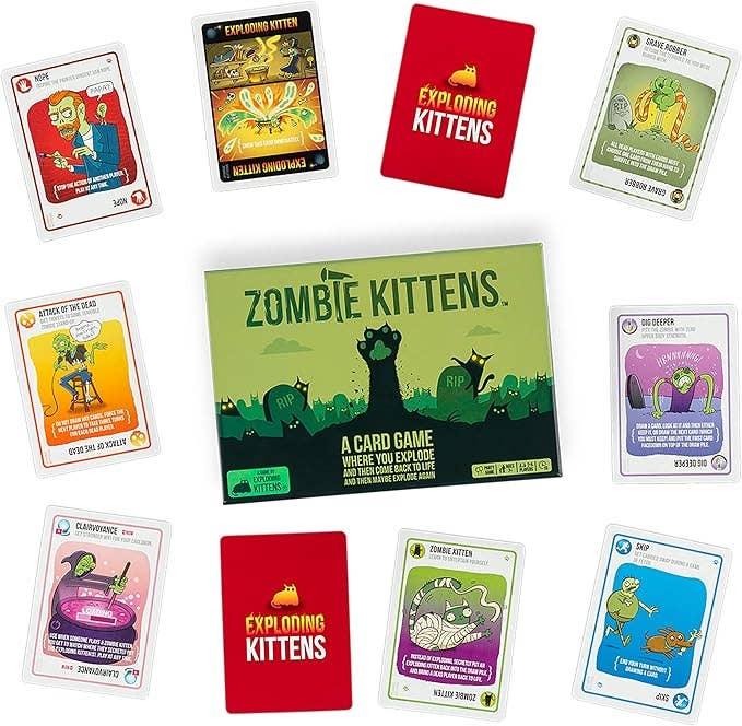 Zombie Kittens - Family Card Game